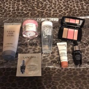 Lot of Lancôme travel size cosmetics